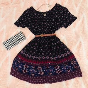 Forever 21 Patterned mini dress